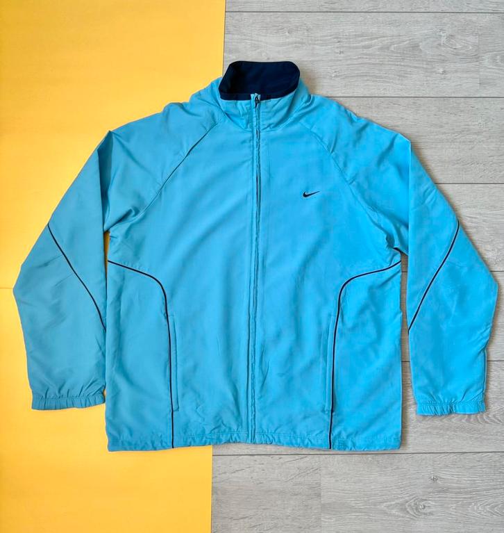 zgan NIKE maat XL 2XL FITDRY sport jas Tennis jacket blauw, Kleding | Heren, Sportkleding, Zo goed als nieuw, Wandelen of Outdoor