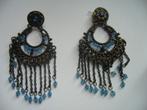 PRACHTIGE LANGE VINTAGE OORBELLEN, Sieraden, Tassen en Uiterlijk, Antieke sieraden, Verzenden, Overige materialen, Oorbellen