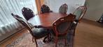 Antieke Biedermeier tafel met 6stoelen, Antiek en Kunst, Ophalen
