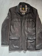 Donkerbruine leren jas, Maat 52/54 (L), Bruin, Ophalen of Verzenden, Zo goed als nieuw
