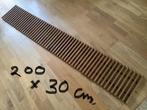 Convectorputrooster van hout, houten rooster, Ophalen, Gebruikt, Minder dan 30 cm, Radiator