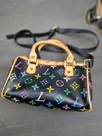 Nano mini multicolor monogram logo tasje zwart, Sieraden, Tassen en Uiterlijk, Tassen | Damestassen, Ophalen of Verzenden, Zo goed als nieuw
