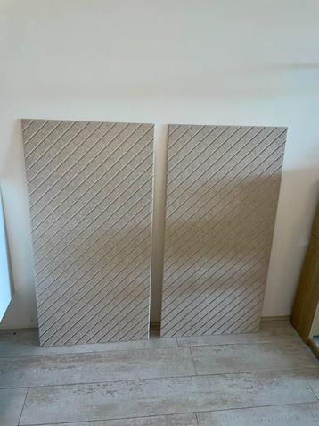 2 stuks EASYfelt Akoestische en esthetische wandpanelen beschikbaar voor biedingen
