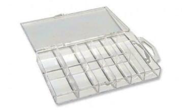 Acryl nagel tips box / nail-art box. M beschikbaar voor biedingen