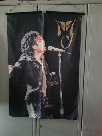 Super mooie textiel poster van Michael Jackson  beschikbaar voor biedingen