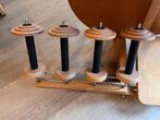 Louët S10 Spinnewiel met vijf mooie spoelen, Ophalen, Gebruikt, Spinnewiel