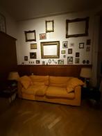 Tweezits bank kerrie geel te lintelo easy living, Huis en Inrichting, 150 tot 200 cm, Tweepersoons, 75 tot 100 cm, Ophalen of Verzenden