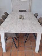 Eettafel 220x110cm, Huis en Inrichting, Tafels | Eettafels, Ophalen, Gebruikt, 100 tot 150 cm, 200 cm of meer