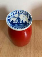 Beker Holland, met Delfts blauwe voet - Hollandsche waaren, Nieuw, Ophalen of Verzenden, Overige stijlen, Kop(pen) en/of Schotel(s)