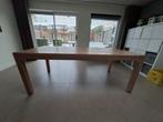 Mooie houten eiken eettafel ., Ophalen, Gebruikt, 200 cm of meer, 50 tot 100 cm
