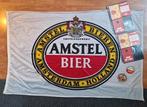 Amstelbier vlag, ansichtkaarten en meer - verzamelobject, Ophalen of Verzenden, Gebruikt, Overige typen, Amstel