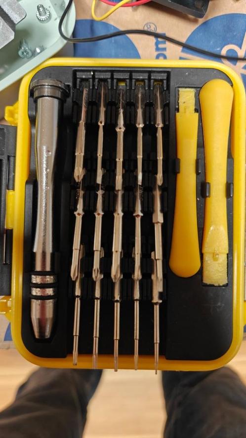 Universele schroevendraaier set kleine apparaten, Doe-het-zelf en Verbouw, Gereedschap | Handgereedschap, Gebruikt, Ophalen of Verzenden