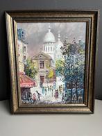 Schilderij Montmartre, 1985, Max, Antiek en Kunst, Kunst | Schilderijen | Klassiek, Verzenden