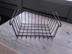 Leuk oud retro/vintage bruin ijzeren draadmand., Ophalen of Verzenden