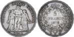 Frankrijk 5 francs, 1873 Hercules, Frankrijk, Zilver, Ophalen of Verzenden, Losse munt