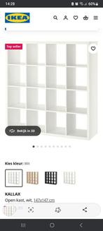 Kallax kast ikea, Huis en Inrichting, Kasten | Boekenkasten, Ophalen, 100 tot 150 cm, 100 tot 150 cm, Zo goed als nieuw