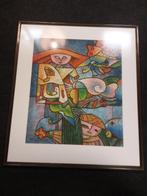 Schilderij  ,  B. Long, Antiek en Kunst, Kunst | Schilderijen | Modern, Ophalen of Verzenden