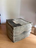 Stoere Canvas Hocker / Poef, Ophalen, Minder dan 50 cm, Gebruikt, Stoer