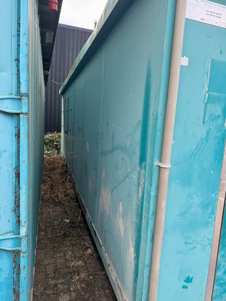 Gratis transport: bouwkeet container waterput meterkast, Doe-het-zelf en Verbouw, Verzenden, Gebruikt