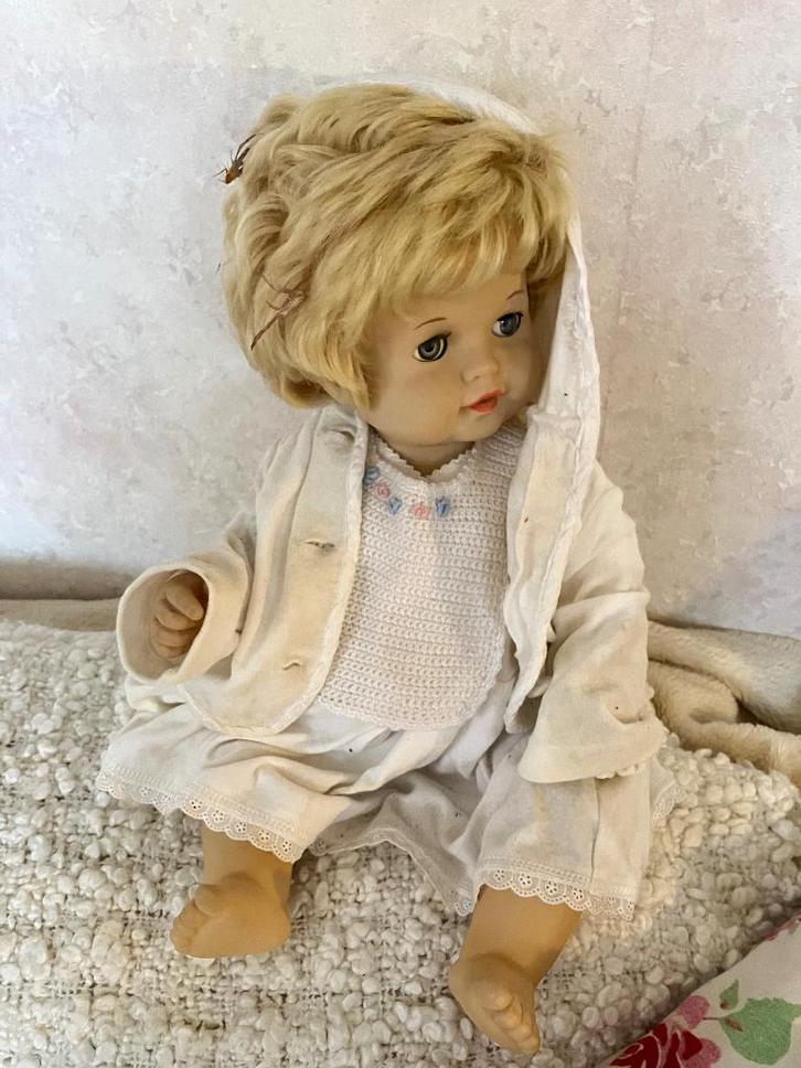 Schildpad pop, Verzamelen, Poppen, Zo goed als nieuw, Pop, Ophalen of Verzenden