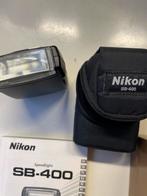 Nikon Speedlight SB-400 Flitser, Audio, Tv en Foto, Fotografie | Flitsers, Ophalen of Verzenden, Gebruikt, Nikon, Kantelbaar