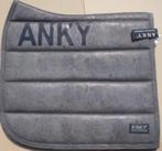 ANKY pad zadeldekje Full dressuur Suede glitter grijs Snake, Ophalen of Verzenden, Nieuw, Dekje