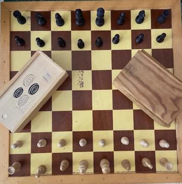 Homas Schaakbord dambord schaakstukken damstenen beschikbaar voor biedingen