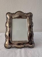 Vintage verzilverde fotolijst, gedecoreerde rand, glas 21*28, Ophalen of Verzenden