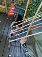 Tuingereedschap, 9 stuks, schoffels,spa,schop,voetenkrabber, Tuin en Terras, Hand-tuingereedschap, Ophalen, Gebruikt, Overige soorten