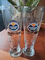 Twee Schneider Weisse bierglazen 3 de glas gratis, Ophalen, Zo goed als nieuw, Bierglas