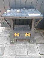 Zaagtafel - Sawhorse - Sterk kunststof - H86xB45xL76cm, Ophalen, Zo goed als nieuw, Overige soorten