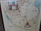 Oude Zuiderzee kaart verzameling landkaart vintage brocante, Ophalen