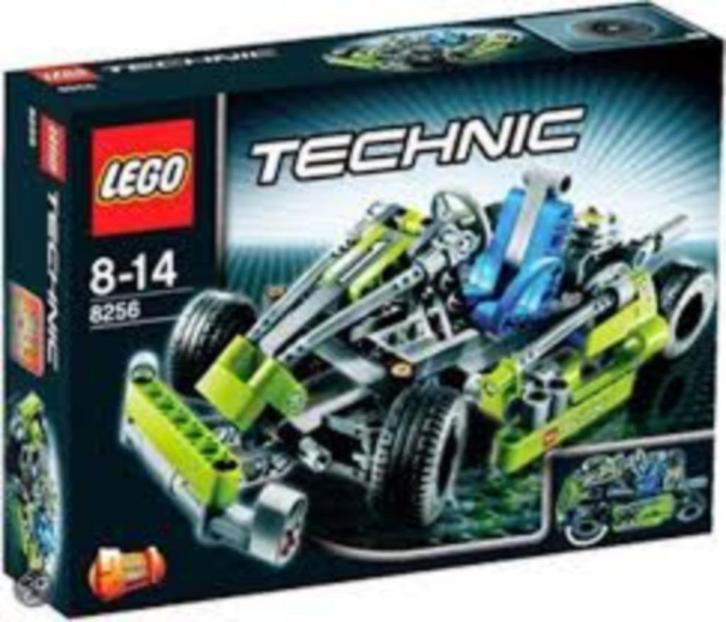 Lego Technic 8256 Go Kart, Kinderen en Baby's, Speelgoed | Duplo en Lego, Zo goed als nieuw, Lego, Complete set, Ophalen of Verzenden