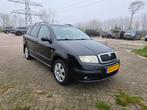 Skoda Fabia 1.4 Combi 55KW 2005 Zwart, Auto's, Voorwielaandrijving, 4 cilinders, 1070 kg, Zwart