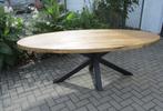 Mangohouten tafel : 230cm/100cm/76 cm, Ophalen, 100 tot 150 cm, Vijf personen of meer, Metaal