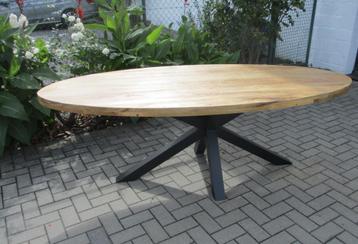 Mangohouten tafel : 230cm/100cm/76 cm beschikbaar voor biedingen