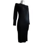 Monique Collignon designer jurk wol, maat 36 Nieuw, Zwart, Nieuw, Ophalen of Verzenden, Monique Collignon