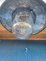Grootte industriële hanglamp, Huis en Inrichting, Lampen | Hanglampen, Ophalen, Gebruikt, Industriele, Glas