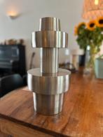 Dôme Deco Vaas 'Toba' - M - Zilver, Ophalen of Verzenden, Zo goed als nieuw