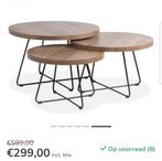 Nieuwe salontafel, 50 tot 100 cm, Minder dan 50 cm, Nieuw, Rond