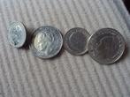 zilveren munt manchetknopen 1941, Ophalen of Verzenden, Gebruikt, Zilver