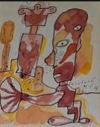 Lucebert 11 tekeningen jaarverslag De Open Ankh 1992, Antiek en Kunst, Verzenden