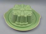 Pastel puddingvorm Petrus Regout Maastricht lichtgroen, Ophalen of Verzenden