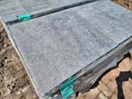 48m² Tuintegel grijs 60x60x4 terrastegels + facet s-partij, Nieuw, Ophalen of Verzenden, 10 m² of meer, Beton