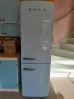 Smeg Retro Koelkast FAB32 - Lichtblauw, Witgoed en Apparatuur, Koelkasten en IJskasten, Ophalen, Gebruikt, 200 liter of meer, 60 cm of meer