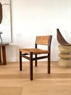 4 Vintage Martin Visser ‘t Spectrum wengé wooden chair brown, Huis en Inrichting, Stoelen, Gebruikt, Ophalen of Verzenden, Bruin