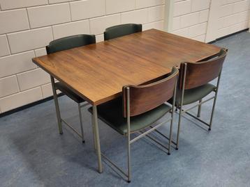 Vintage Pastoe eettafel SM08 eetkamerstoel Cees Braakman  beschikbaar voor biedingen