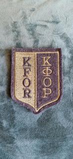 Badge KFOR, Ophalen of Verzenden, Landmacht, Nederland, Embleem of Badge