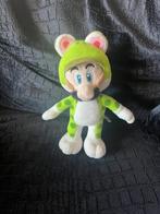 Super Mario 3D world cat Luigi knuffel 25 cm groot, Kinderen en Baby's, Speelgoed | Knuffels en Pluche, Ophalen of Verzenden, Zo goed als nieuw