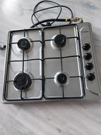 Zo goed als nieuwe goedwerkende grijze Bestron Gaskookplaat., Ophalen, 4 kookzones, Zo goed als nieuw, Inbouw